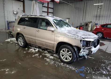 2007 Toyota Highlander Hybrid from USA, damaged, VIN JTEEW21A670043917